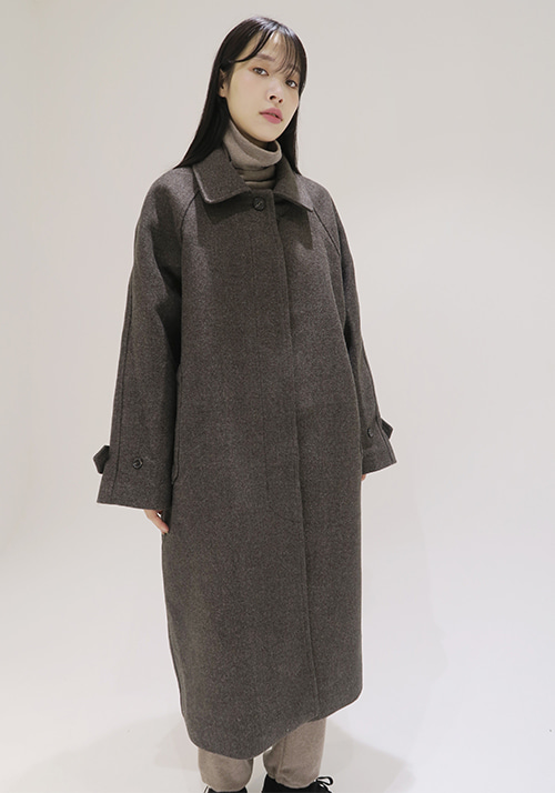 raglan standard long coat (2color)